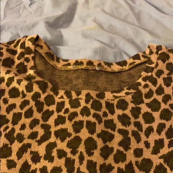 Animal print long sleeve dress - Picture 2 of 2